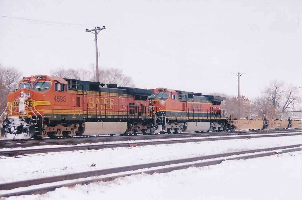 BNSF 4593 West